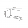 Вуличний світильник Nordlux Nene 6W 3000K IP54 872723