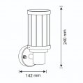 Уличный светильник Goldlux FIORD E27 IP44 312303