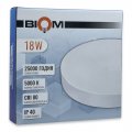 LED світильник накладний Biom 18W 5000К IP40 круглий білий NL-1-R18-W-5 25788