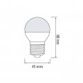 LED лампа Horoz шарик ELITE-10 10W E27 4200K 001-005-0010-060