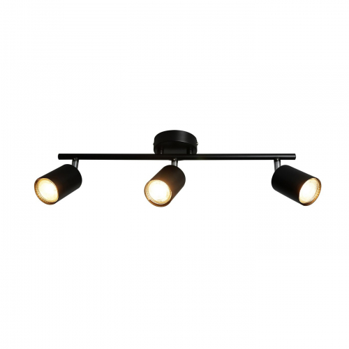 Світильник накладний Nordlux спот Explore під лампи 3xGU10 IP20 поворотний чорний 2113270103