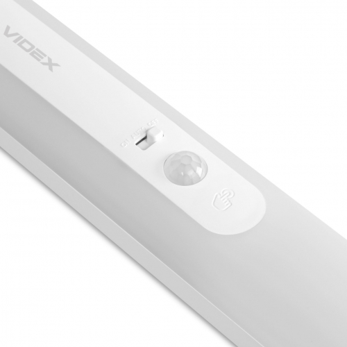 LED светильник аккумуляторный Videx с датчиком движения и пультом 2200mAh VL-NL013W-SR