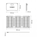 Солнечная панель (портативное зарядное устройство) VIDEX 15W VSO-F515UU