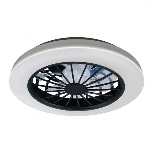 LED светильник накладной Goldlux Ghana с пультом 24W 3000K/4000K/6500K с вентилятором белый 341303