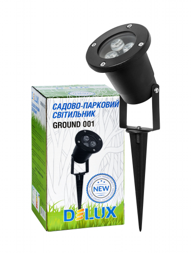 Грунтовой светильник Delux GROUND 001 LED 3*1W 5000К 220V IP44 90012935