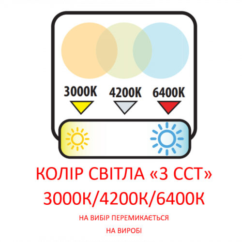 Точковий LED світильник Horoz ALEXIS-12 12W 3CCT 3000/4000/6500К чорний 016-087-0012-020