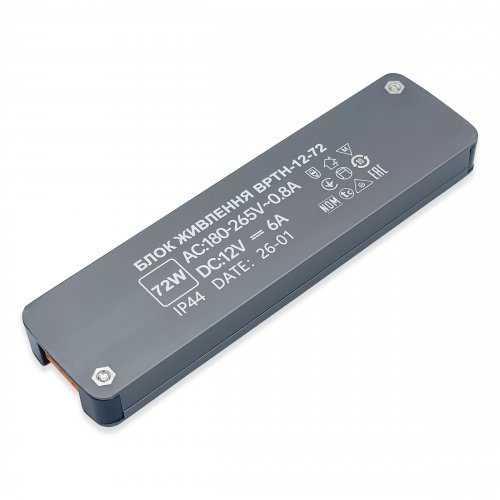 Блок питания Biom Professional 72W 12V 6A IP44 BPTH-12-72 28389