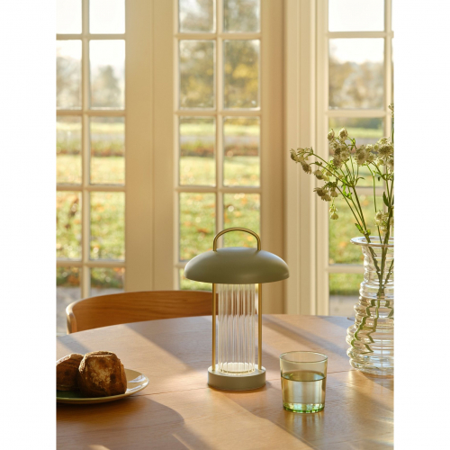 Настільна LED лампа Nordlux Mirano 3W акумуляторна 3000K IP20 USB зелений 2512505023