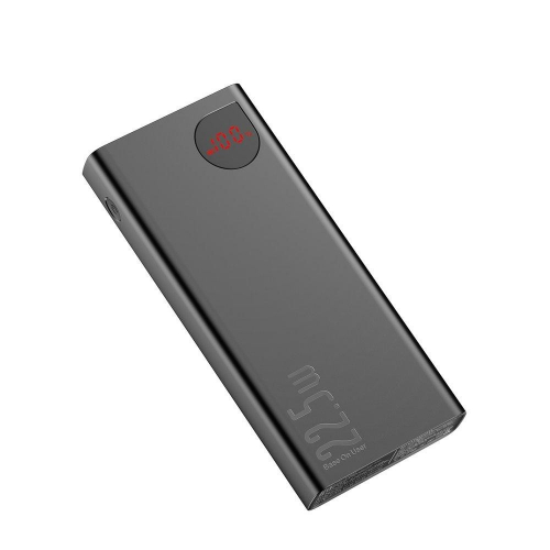 Портативний зарядний пристрій (повербанк) Baseus Adaman Metal 20000 mAh 22.5W Black pb-111