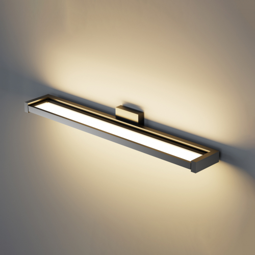 Cветильник настенный Videx WL02 18W 2800/4000/6000K с сенсором черный VL-WL02-18CSB