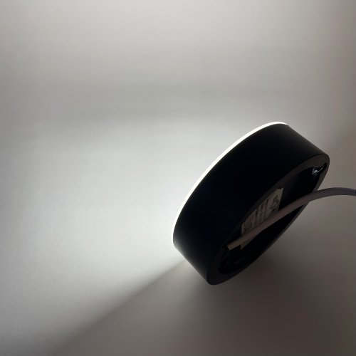 LED світильник накладний Biom 6W 5000К IP40 круглий чорний NL-2-R6-B-5 25794