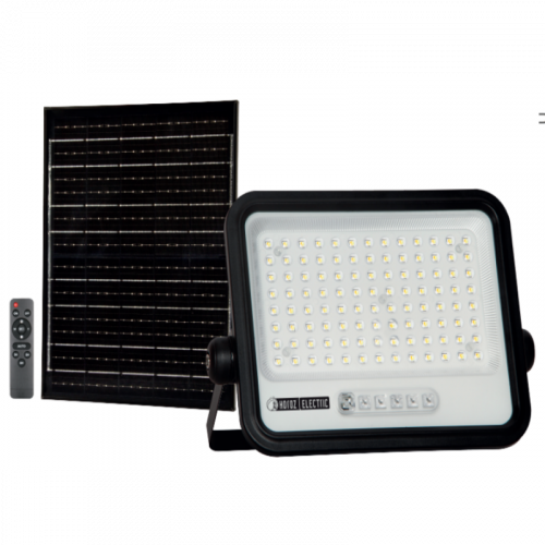 LED прожектор на солнечной батарее Horoz TIGER PRO 200W 3CCT 3000/4500/6500K IP65 068-012-2200-010