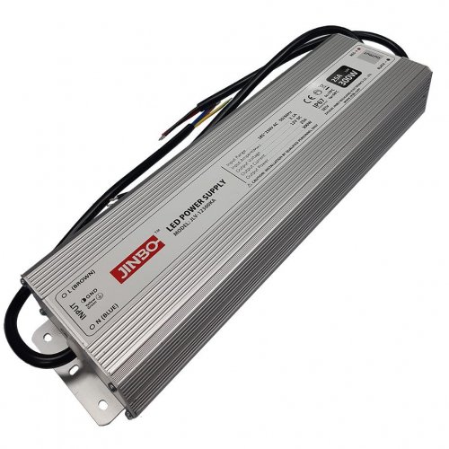 Блок живлення JINBO 300W 12V 25A IP67 JLV-12300KA (10729)