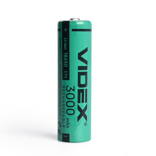 Аккумулятор Videx Li-Ion 18650 (без защиты) 3000mAh bulk 50/600 18650/3000/1B