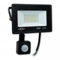 LED прожектор Biom 30W 6200К IP65 220V с датчиком движения S6-SMD-30-Slim+Sensor