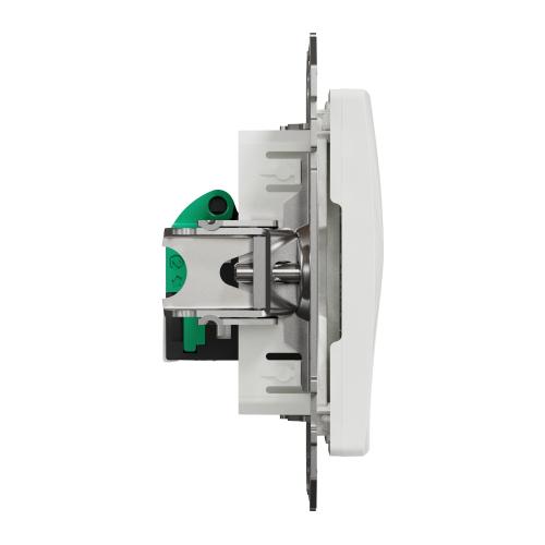 Розетка комп'ютерна Schneider Sedna Design RJ45 кат.5е UTP біла SDD111451