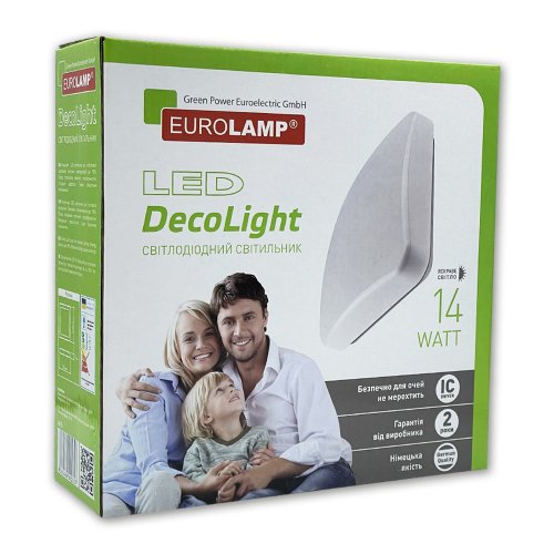 LED светильник DecoLight Eurolamp накладной 14W 4000K LED-NLS-14/4(F)new