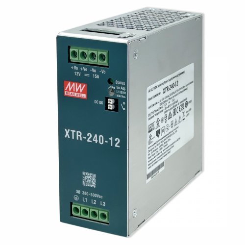 Блок живлення Mean Well 180W 15A 12V XTR-240-12