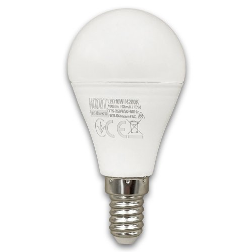 Світлодіодна LED лампа Horoz кулька ELITE-10 10W E27 4200K 001-005-0010-060