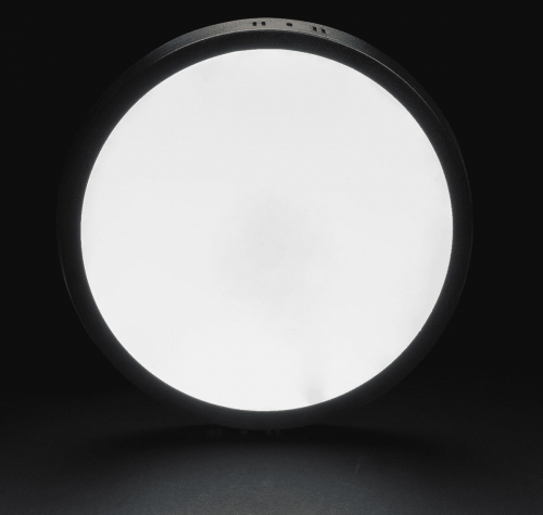 LED cветильник накладной Евросвет NOAS YL14-2410-S 24Вт 6500К черный 000059932