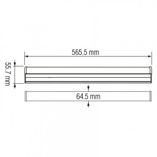 LED світильник лінійний Horoz PROLINE-20 20W 6400К IP65 400-002-130