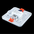 LED Downlight Biom 9W 5000К квадрат для монтажу CL-S9-5/2 14097