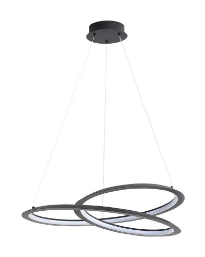 LED світильник підвісний Goldlux Tango 44W 4000K чорний 331106