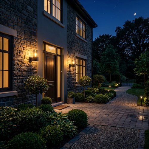 Вуличний світильник Eurolamp DECO R Е27 IP54 чорний BRA-1xE27(DECO)R