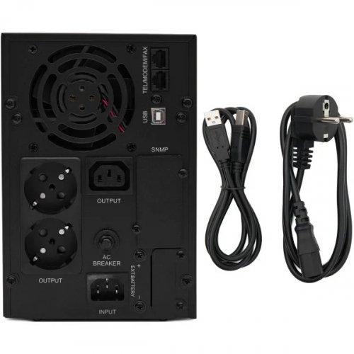 ДБЖ безперервної дії Gear 1000VA 800W LCD GU-1000PS