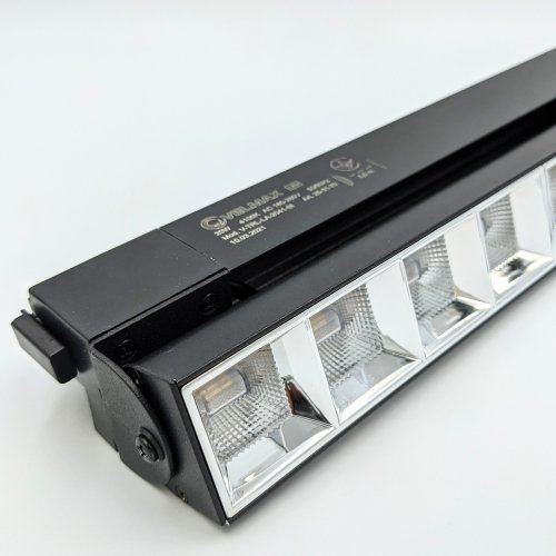 LED світильник трековий Velmax V-TRL-LA-2041Bl 20W 4100K чорний 25-31-70