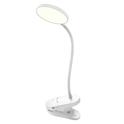 Настольная LED лампа аккумуляторная Eurolamp 3W 1200mAh 2700-6500К белая LED-TLB-3W(P)USB