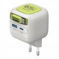 Мережевий зарядний пристрій HAVIT UC253 GaN 65W USB-A+USB-C з кабелем USB-C HV-UC253-GYGN