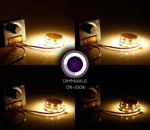 Диммер встраиваемый Prolum KNOB 5-24V 30A с поворотной ручкой 401003