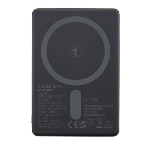 Портативний зарядний пристрій (повербанк) INTENSO 5000mAh MAG MW5000 ROSE 7344023
