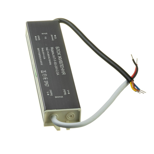 Блок питания AVT 60W 24V 2.5A IP65 1019886