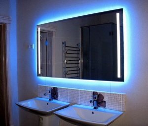 LED подсветка для зеркала: как сделать