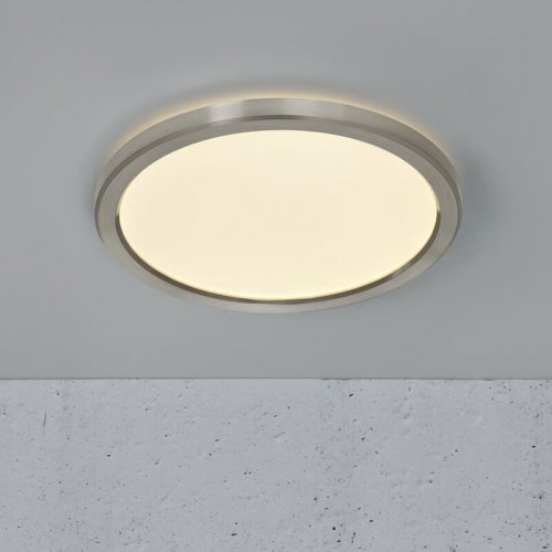 LED світильник накладний Nordlux Oja 14.5W 3000-4000K IP20 коло нікель 2015016155