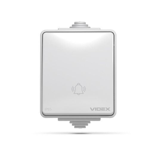 Кнопка дзвінка Videx Binera сіра VF-BNW11DB-G