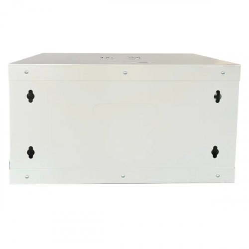 Шафа серверна настінна Gear 19 6U з полицею 530x400x300 сірий GWMSN-6U-530-400G