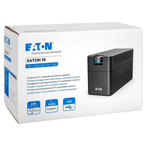 ИБП непрерывного действия Eaton 5E 1200VA 660W/USB IEC G2 5E1200UI