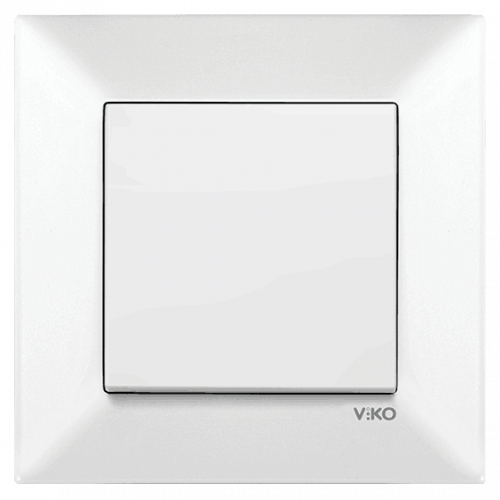 Выключатель Viko Meridian белый (90970001-WH)