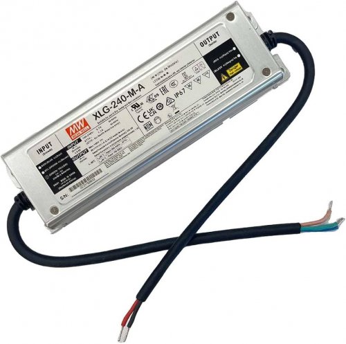 Блок питания Mean Well 240W 90-171V 2.1А IP67 XLG-240-M-A