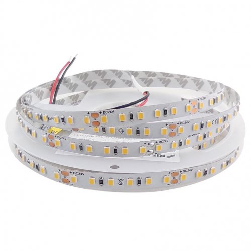 LED лента Rishang SMD2835 120шт/м 9.6W/м IP20 24V (4000K) 2835-120-IP20-NW-8-24 RV08C0TC-A 18733