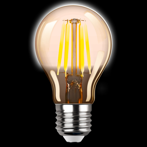 LED лампа Евросвет Filament FIL-A60 7W 2500K E27 000059860