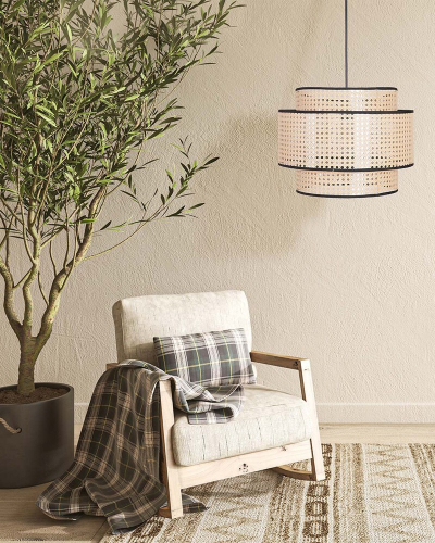 Підвісний світильник Goldlux Takara E27 бежевий 330536