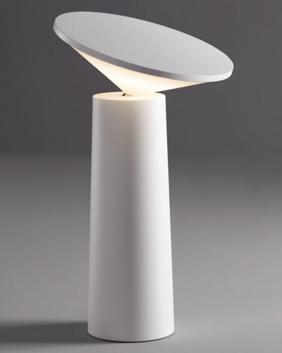 Настольная LED лампа аккумуляторная Kloodi 5W 2700K/4000K/6500K IP20 белый TA-5V RIO CCT WH