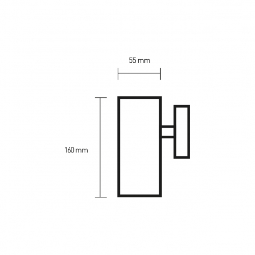 Cветильник накладной Eurolamp под лампу GU10 IP20 золото LED-BRA-1xGU10(golden)