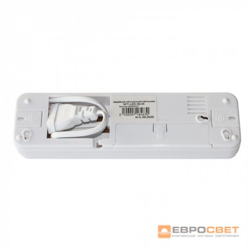 LED світильник аварійний Євросвітло SFT-LED-30-01 акумуляторний 1.2W 6400K IP20 000056724