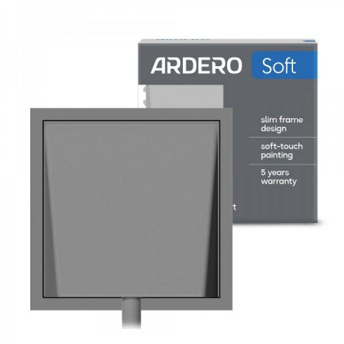 Кабельний вивід Ardero ER161C-G Soft сірий 8659