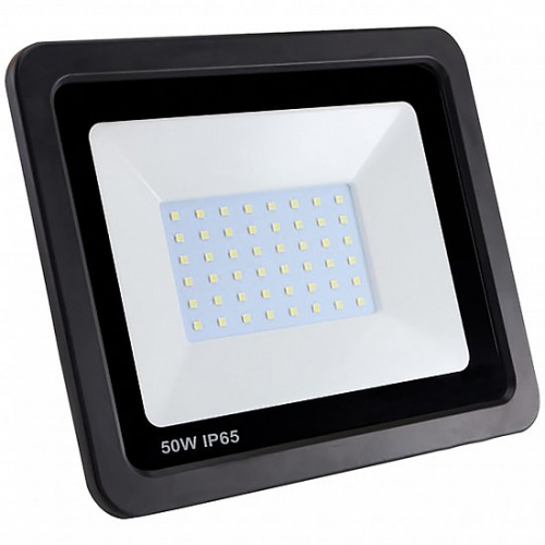 LED прожектор Eurolamp с радиатором NEW LED SMD 50W 6000К IP65 LED-FL-50/6(black)